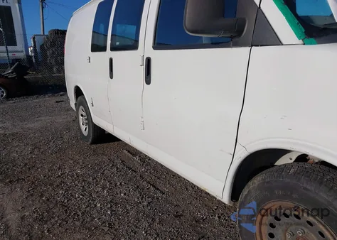 2014 Chevrolet Express G1500 z USA, uszkodzony, nr VIN 1GCSGAFX1E1109390